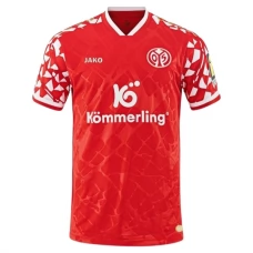 1. FSV Mainz 05 Kotipelipaita 2025-26 Jalkapallo Pelipaidat Peliasut