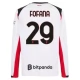 AC Milan Fofana 29 Vieraspelipaita 2025-26 Jalkapallo Pelipaidat Peliasut(L/S)