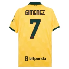 AC Milan Gimenez 7 Kolmas Pelipaita 2025-26 Jalkapallo Pelipaidat Peliasut