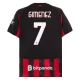AC Milan Gimenez 7 Kotipelipaita 2025-26 Jalkapallo Pelipaidat Peliasut