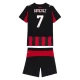 AC Milan Gimenez 7 Lasten Kotipelipaita 2025-26 Jalkapallo Pelipaidat Peliasut