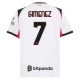 AC Milan Gimenez 7 Vieraspelipaita 2025-26 Jalkapallo Pelipaidat Peliasut