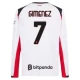 AC Milan Gimenez 7 Vieraspelipaita 2025-26 Jalkapallo Pelipaidat Peliasut(L/S)