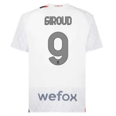 AC Milan Giroud 9 Vieraspelipaita 2023-24 Jalkapallo Pelipaidat Peliasut
