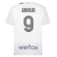 AC Milan Giroud 9 Vieraspelipaita 2023-24 Jalkapallo Pelipaidat Peliasut