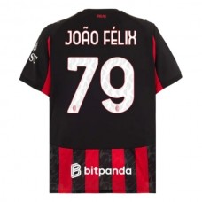 AC Milan João Félix 79 Kotipelipaita 2025-26 Jalkapallo Pelipaidat Peliasut
