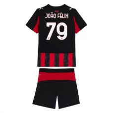 AC Milan João Félix 79 Lasten Kotipelipaita 2025-26 Jalkapallo Pelipaidat Peliasut