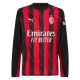 AC Milan Kotipelipaita 2025-26 Jalkapallo Pelipaidat Peliasut(L/S)
