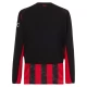 AC Milan Kotipelipaita 2025-26 Jalkapallo Pelipaidat Peliasut(L/S)