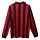 AC Milan Kotipelipaita Retro 1988-89 Jalkapallo Pelipaidat Peliasut(L/S)