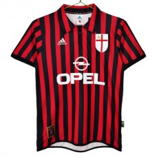 AC Milan Kotipelipaita Retro 1999-00 Jalkapallo Pelipaidat Peliasut