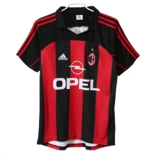 AC Milan Kotipelipaita Retro 2000-02 Jalkapallo Pelipaidat Peliasut