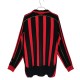 AC Milan Kotipelipaita Retro 2006-07 Jalkapallo Pelipaidat Peliasut(L/S)