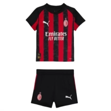 AC Milan Lasten Kotipelipaita 2025-26 Jalkapallo Pelipaidat Peliasut