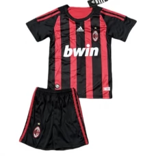 AC Milan Lasten Kotipelipaita Retro 2008-09 Jalkapallo Pelipaidat Peliasut