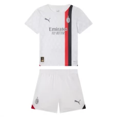 AC Milan Lasten Vieraspelipaita 2023-24 Jalkapallo Pelipaidat Peliasut