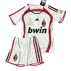 AC Milan Lasten Vieraspelipaita Retro 2006-07 Jalkapallo Pelipaidat Peliasut