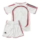 AC Milan Lasten Vieraspelipaita Retro 2006-07 Jalkapallo Pelipaidat Peliasut