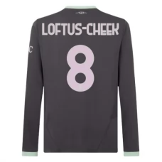 AC Milan Loftus-Cheek 8 Kolmas Pelipaita 2024-25 Jalkapallo Pelipaidat Peliasut(L/S)
