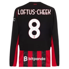 AC Milan Loftus-Cheek 8 Kotipelipaita 2025-26 Jalkapallo Pelipaidat Peliasut(L/S)