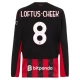 AC Milan Loftus-Cheek 8 Kotipelipaita 2025-26 Jalkapallo Pelipaidat Peliasut(L/S)