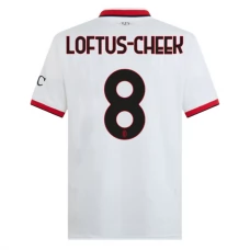 AC Milan Loftus-Cheek 8 Vieraspelipaita 2024-25 Jalkapallo Pelipaidat Peliasut