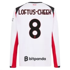 AC Milan Loftus-Cheek 8 Vieraspelipaita 2025-26 Jalkapallo Pelipaidat Peliasut(L/S)