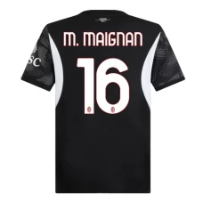 AC Milan M.Maignan 16 Maalivahdin Kotipelipaita 2024-25 Jalkapallo Pelipaidat Peliasut
