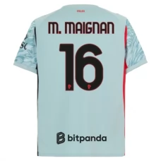 AC Milan M.Maignan 16 Maalivahdin Kotipelipaita 2025-26 Jalkapallo Pelipaidat Peliasut