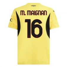 AC Milan M.Maignan 16 Maalivahdin Vieraspelipaita 2024-25 Jalkapallo Pelipaidat Peliasut