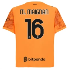 AC Milan M.Maignan 16 Maalivahdin Vieraspelipaita 2025-26 Jalkapallo Pelipaidat Peliasut