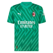 AC Milan Maalivahdin Kotipelipaita 2023-24 Jalkapallo Pelipaidat Peliasut