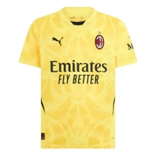 AC Milan Maalivahdin Vieraspelipaita 2024-25 Jalkapallo Pelipaidat Peliasut
