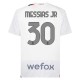 AC Milan Messias Jr 30 Vieraspelipaita 2023-24 Jalkapallo Pelipaidat Peliasut