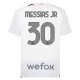 AC Milan Messias Jr 30 Vieraspelipaita 2023-24 Jalkapallo Pelipaidat Peliasut