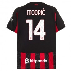 AC Milan Modrić 14 Kotipelipaita 2025-26 Jalkapallo Pelipaidat Peliasut