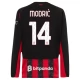 AC Milan Modrić 14 Kotipelipaita 2025-26 Jalkapallo Pelipaidat Peliasut(L/S)