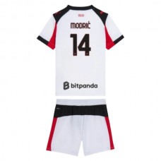 AC Milan Modrić 14 Lasten Vieraspelipaita 2025-26 Jalkapallo Pelipaidat Peliasut