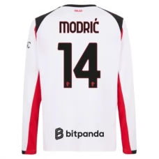AC Milan Modrić 14 Vieraspelipaita 2025-26 Jalkapallo Pelipaidat Peliasut(L/S)