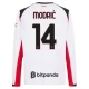 AC Milan Modrić 14 Vieraspelipaita 2025-26 Jalkapallo Pelipaidat Peliasut(L/S)