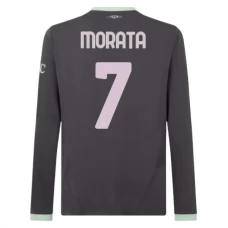 AC Milan Morata 7 Kolmas Pelipaita 2024-25 Jalkapallo Pelipaidat Peliasut(L/S)