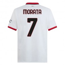 AC Milan Morata 7 Vieraspelipaita 2024-25 Jalkapallo Pelipaidat Peliasut