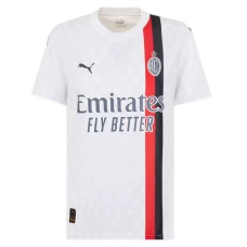 AC Milan Naisten Vieraspelipaita 2023-24 Jalkapallo Pelipaidat Peliasut