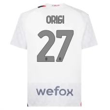 AC Milan Origi 27 Vieraspelipaita 2023-24 Jalkapallo Pelipaidat Peliasut