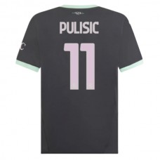 AC Milan Pulisic 11 Kolmas Pelipaita 2024-25 Jalkapallo Pelipaidat Peliasut