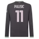 AC Milan Pulisic 11 Kolmas Pelipaita 2024-25 Jalkapallo Pelipaidat Peliasut(L/S)