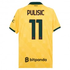 AC Milan Pulisic 11 Kolmas Pelipaita 2025-26 Jalkapallo Pelipaidat Peliasut