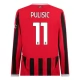 AC Milan Pulisic 11 Kotipelipaita 2024-25 Jalkapallo Pelipaidat Peliasut(L/S)