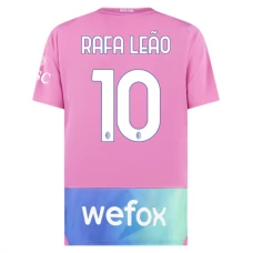 AC Milan Rafa Leão 10 Kolmas Pelipaita 2023-24 Jalkapallo Pelipaidat Peliasut