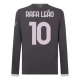 AC Milan Rafa Leão 10 Kolmas Pelipaita 2024-25 Jalkapallo Pelipaidat Peliasut(L/S)